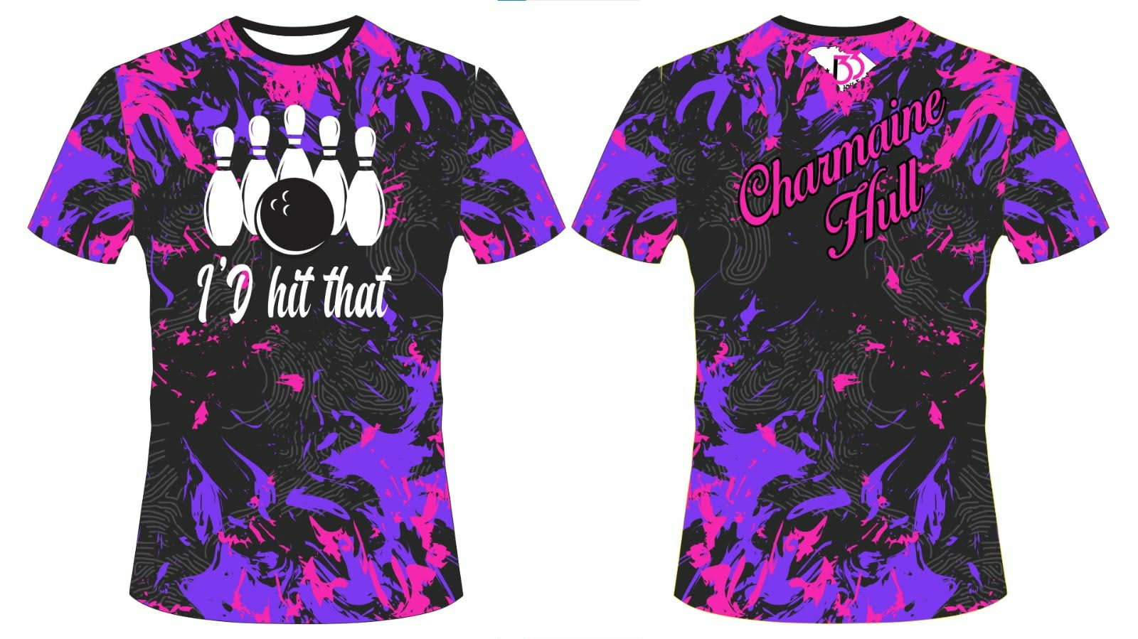 purple splatter