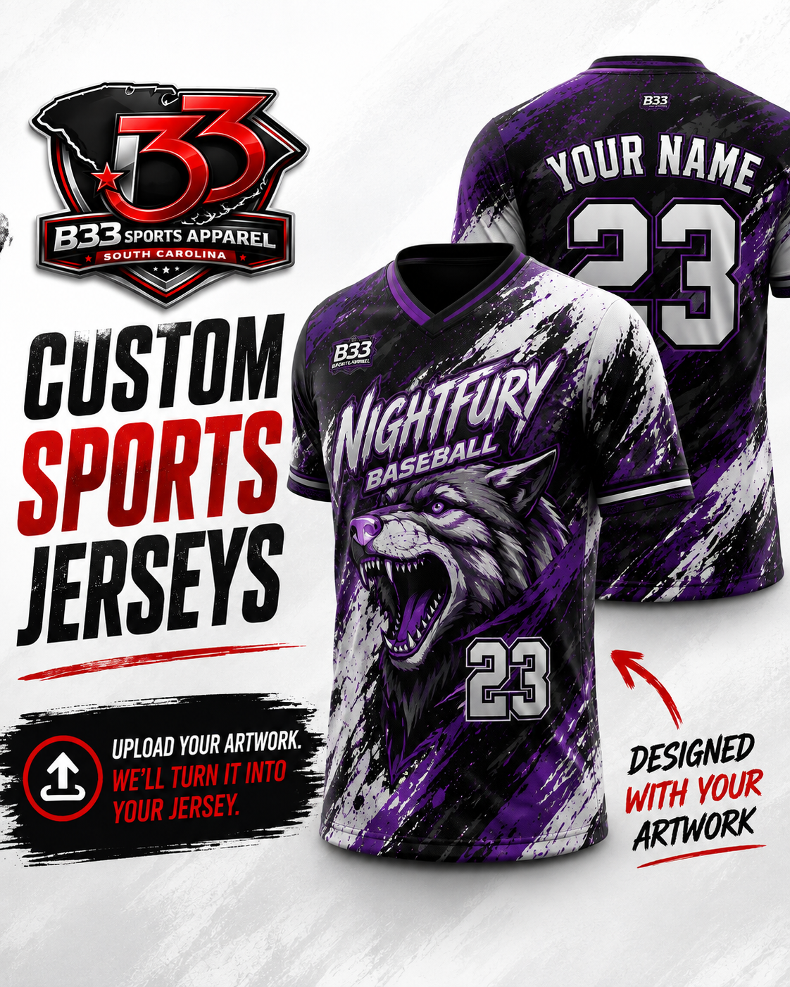 Custom Sports Jerseys — Aiken & Augusta’s Choice for Team Gear