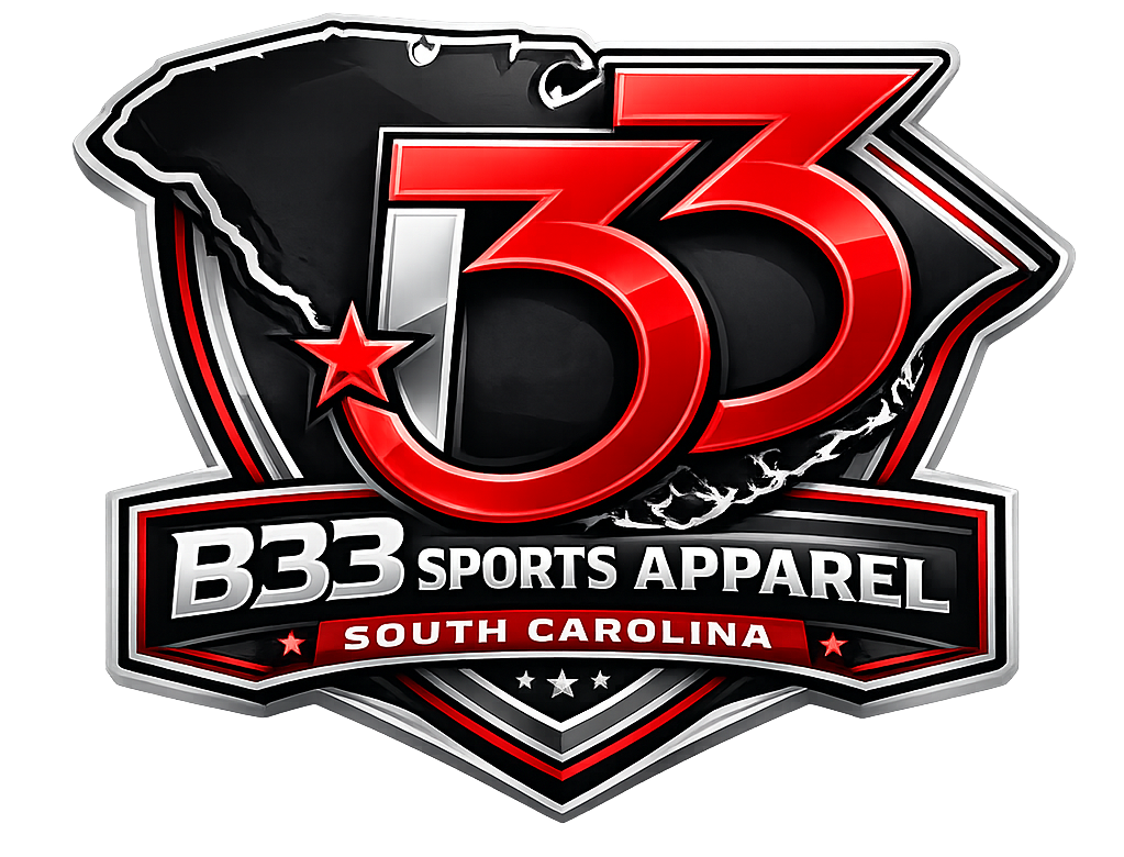 B33 Sports Apparel Logo - Team Jerseys Bowling Shirts Baseball Shirts